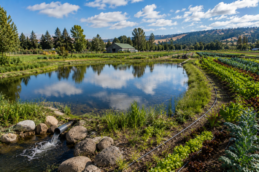 Rainwater Capture in Farm Ponds: Building Water Resilience for Sustainable Farming