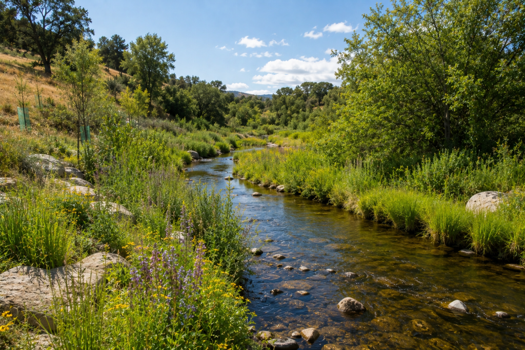 Vegetated Waterways and Riparian Restoration: Protecting Waterways Through Natural Solutions