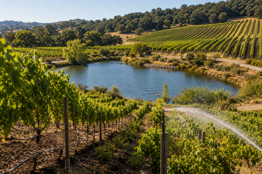 Vineyard Irrigation Efficiency: Sustainable Water Stewardship in Wine Country