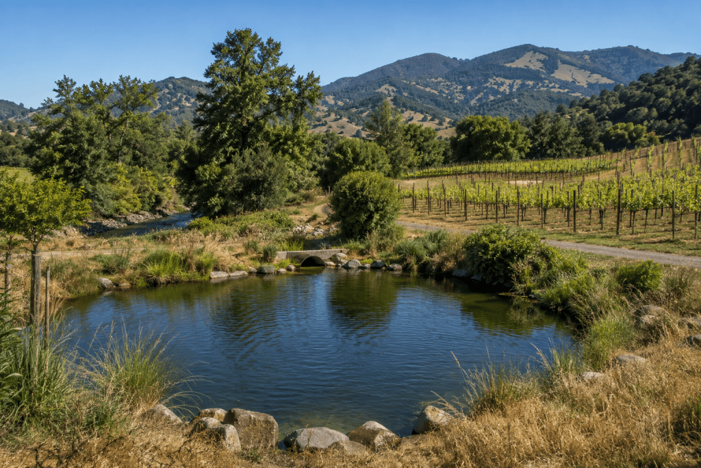 Water and Wine: Restoring Streams Through Vineyard Stewardship and Water Conservation