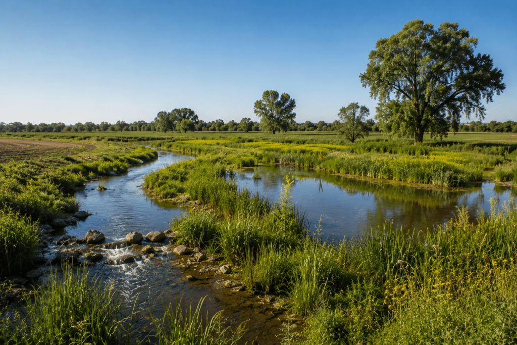 Using Restoration Projects to Improve Agricultural Water Quality