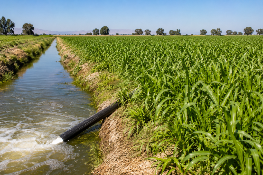 Innovative Water Reuse Solutions for Growing Forage in California